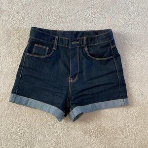 W.Cocoro Dark Denim Shorts